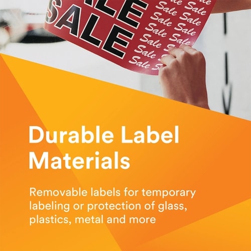 3M - Removable Durable Labels