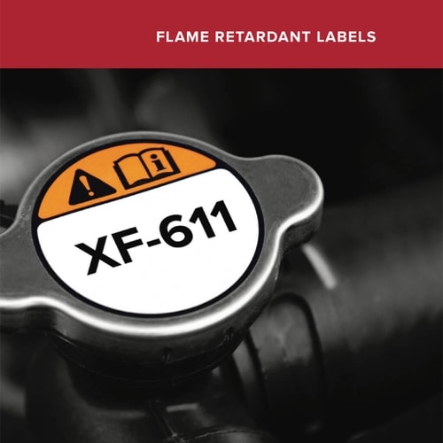 Polyonics - Flame Retardant Labels