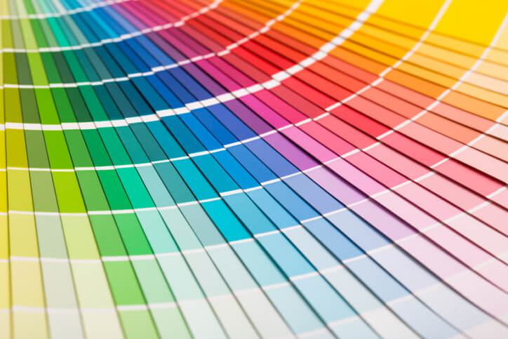 best colors for product labels
